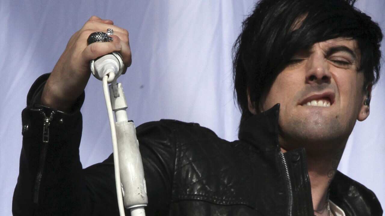 British musician Ian Watkins, lead singer of Lostprophets