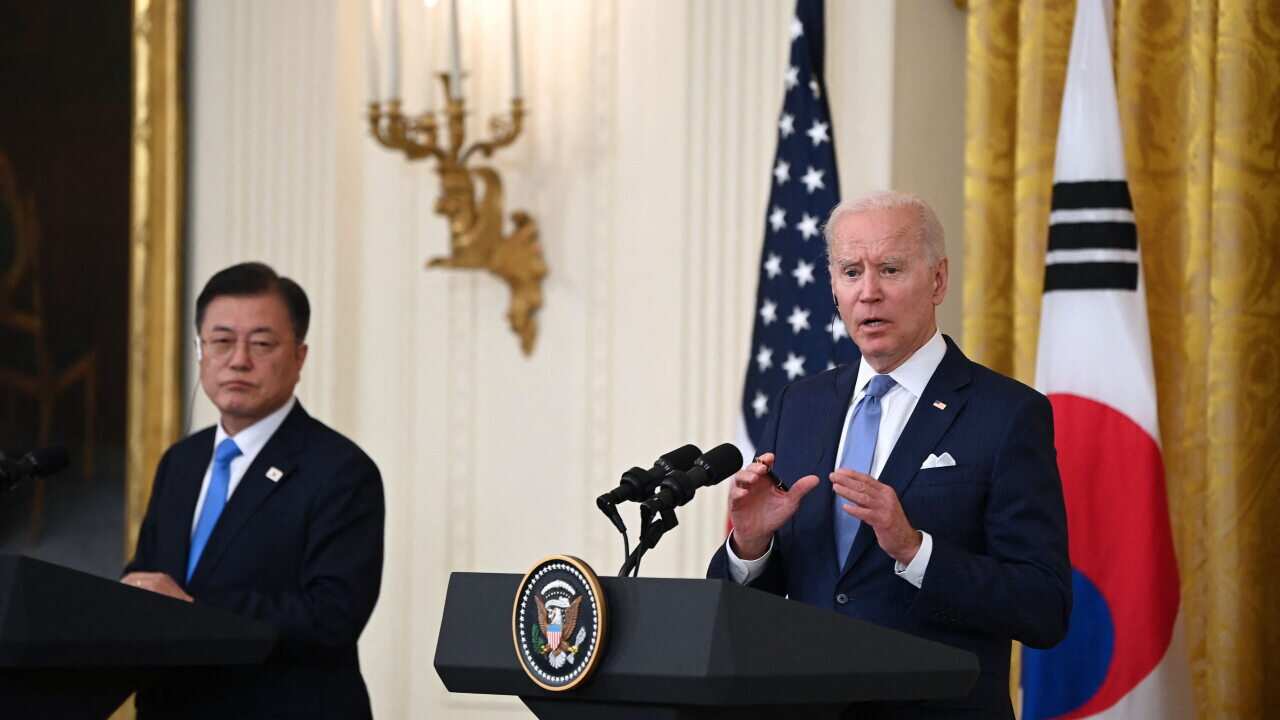 Joe Biden and Moon Jae-in have expressed a willingness to engage with North Korea to reduce nuclear tensions.