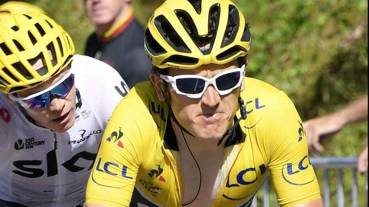 Team Sky rider Geraint Thomas