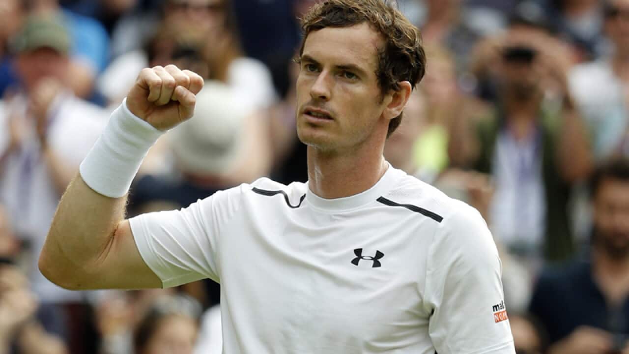 Andy Murray of Britain