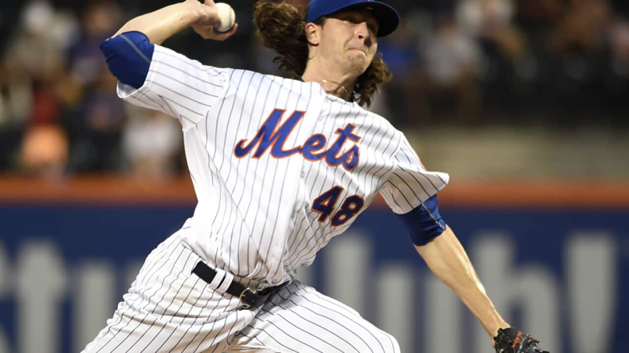 New York Mets starting pitcher Jacob deGrom