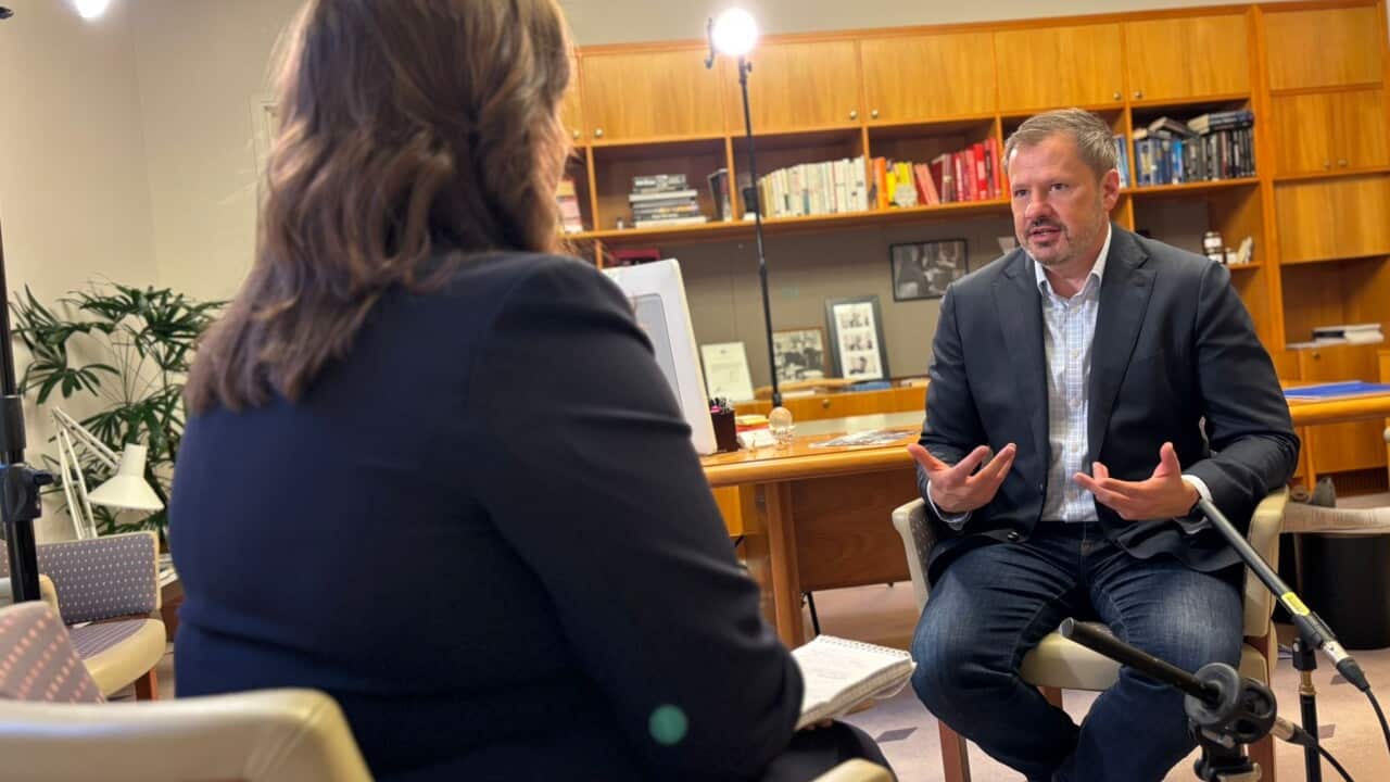 Chief political correspondent Anna Henderson interviews Ed Husic.