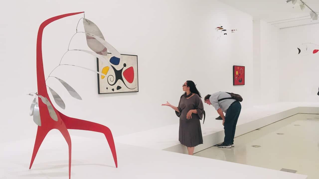 Roberta Crisci alla NGV per 'Alexander Calder: Radical Inventor'