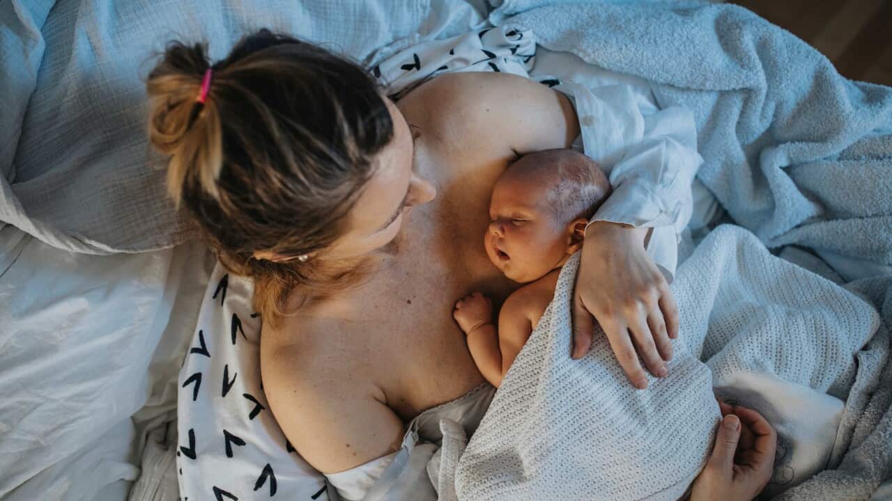 Anecdotal evidence suggests there is an increasing number of Australian women choosing to give birth at home without a midwife or registered health provider present_Getty.jpg