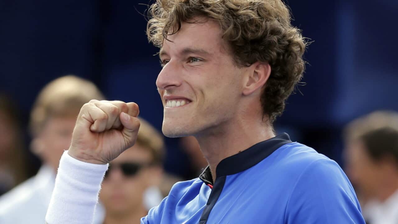 Spanish tennis player Pablo Carreno Busta