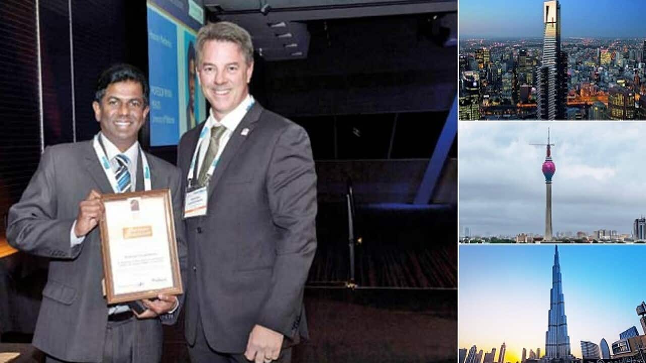 Professor Priyan Mendis received the highest accolade in Australian concrete industry.