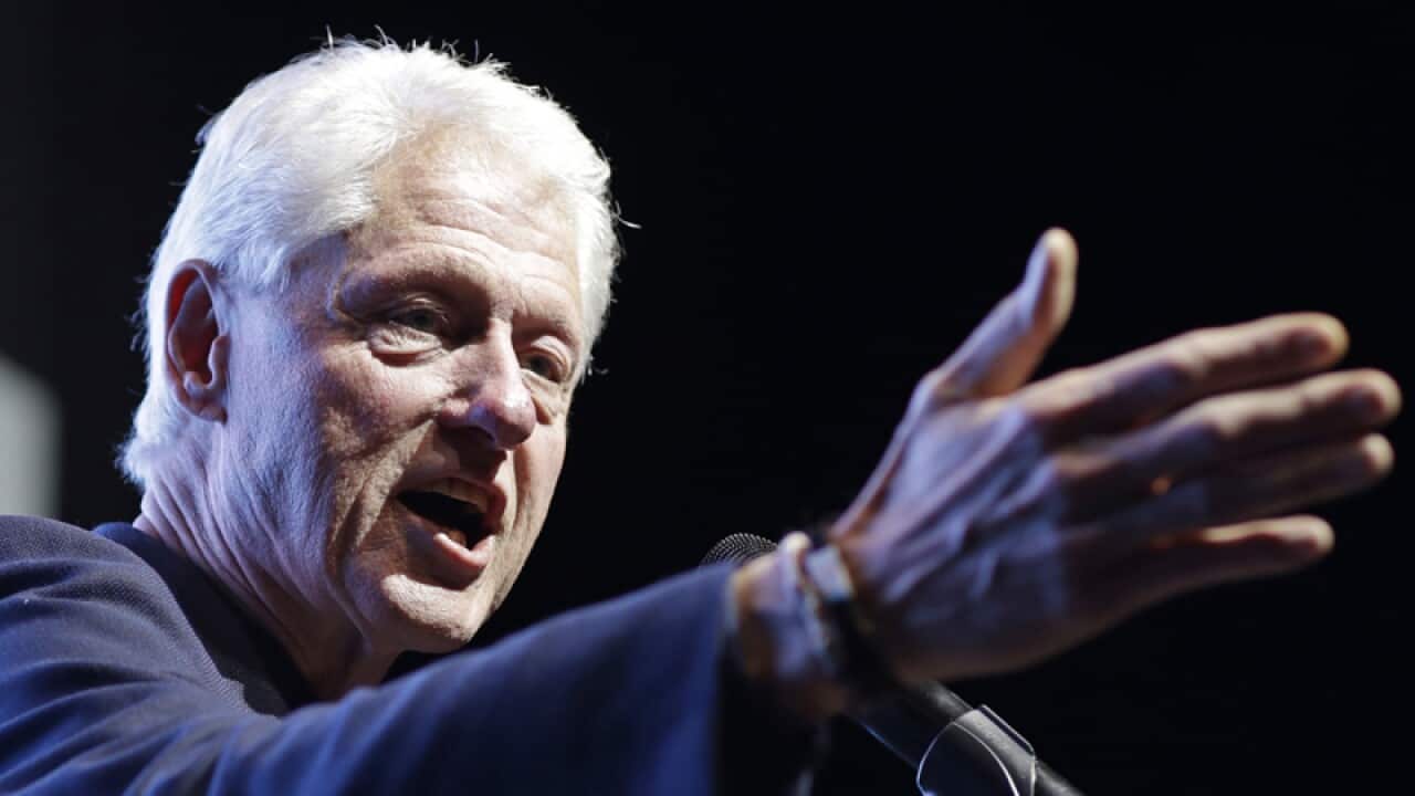 Former US President Bill Clinton
