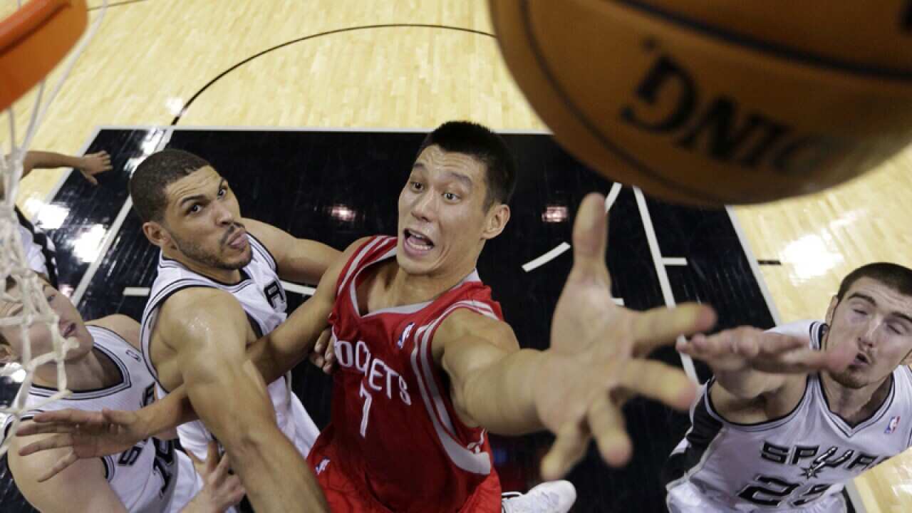 Houston Rockets NBA point guard Jeremy Lin