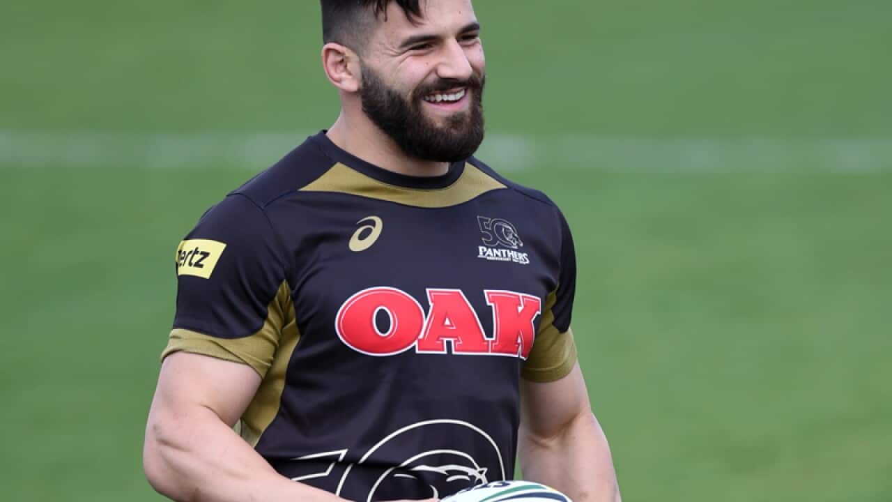Penrith Panthers NRL player Joshua Mansour