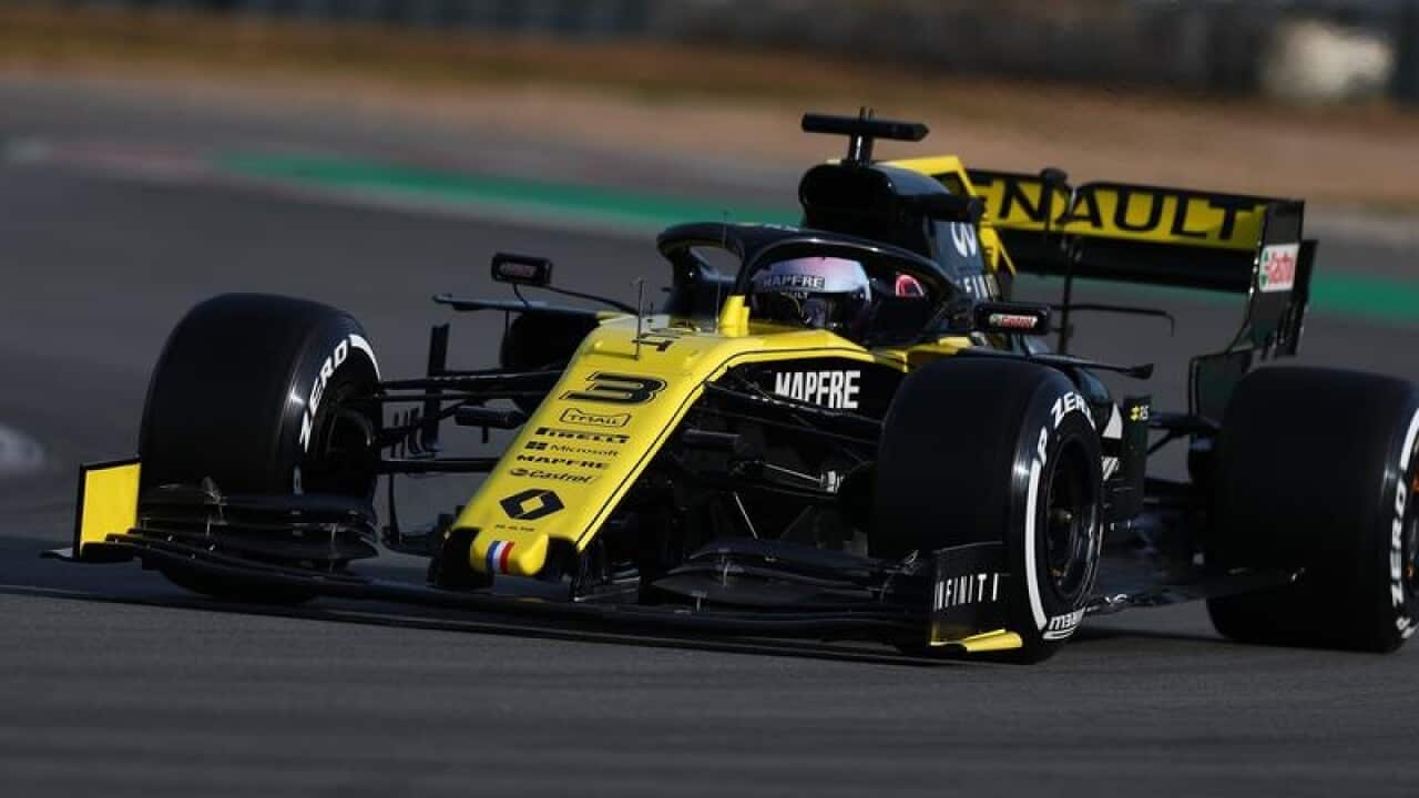 Australian driver Daniel Ricciardo, Renault.