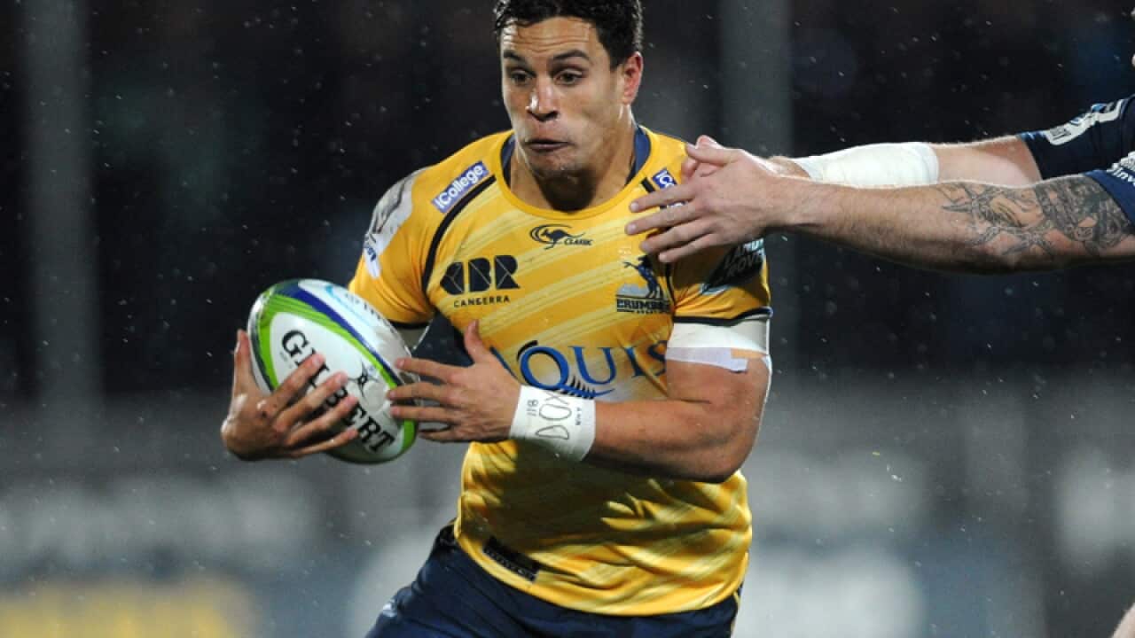 Matt Toomua of the Brumbies