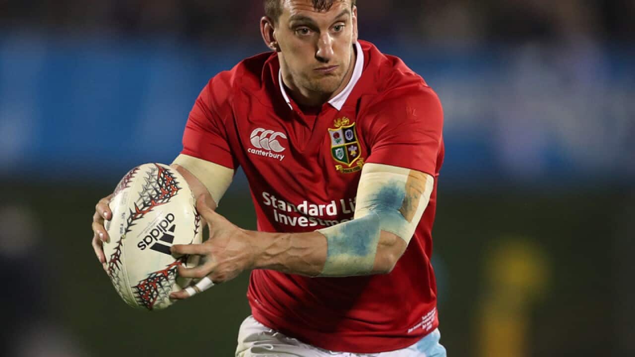 British & Irish Lions Sam Warburton