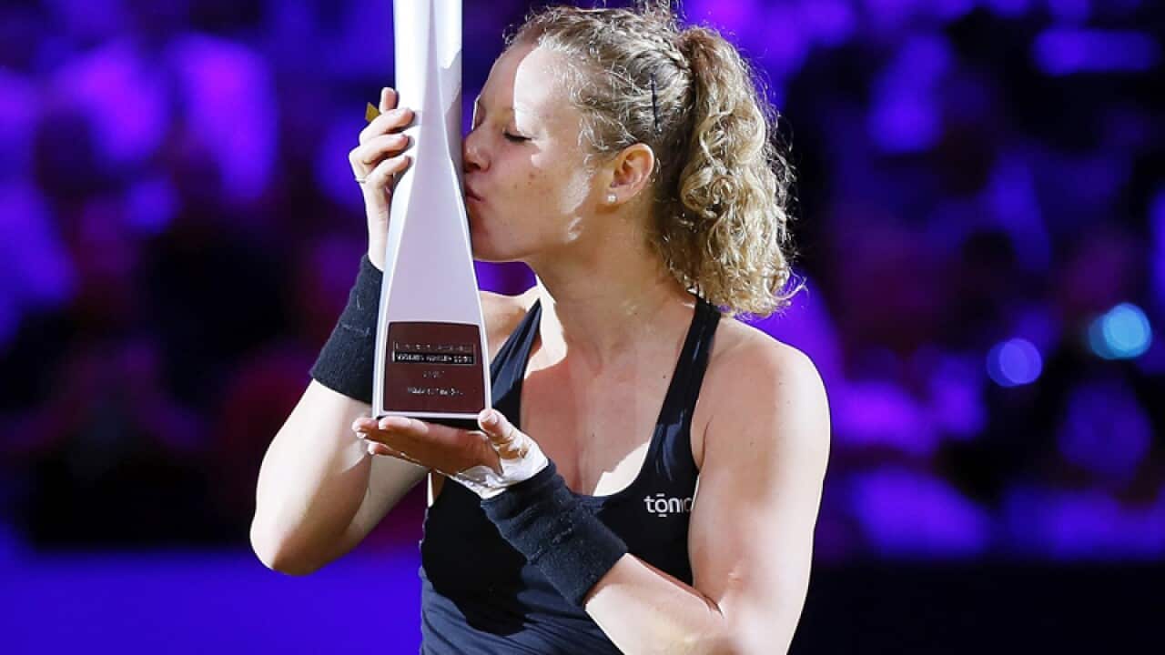 German tennis player Laura Siegemund