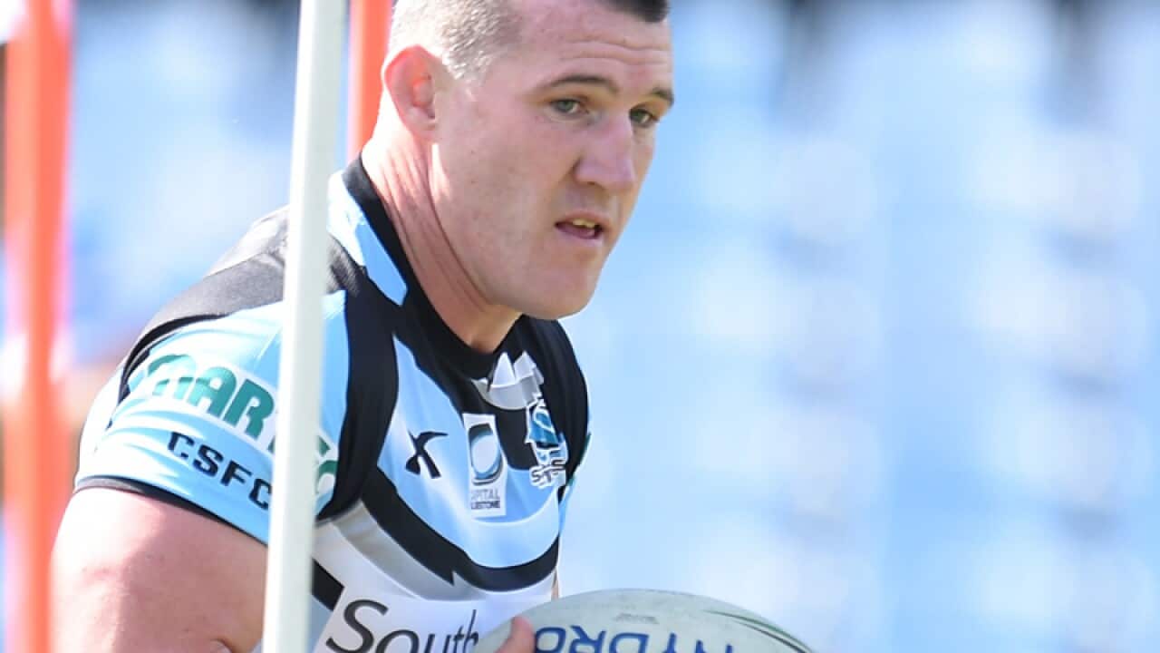 The Sharks' Paul Gallen