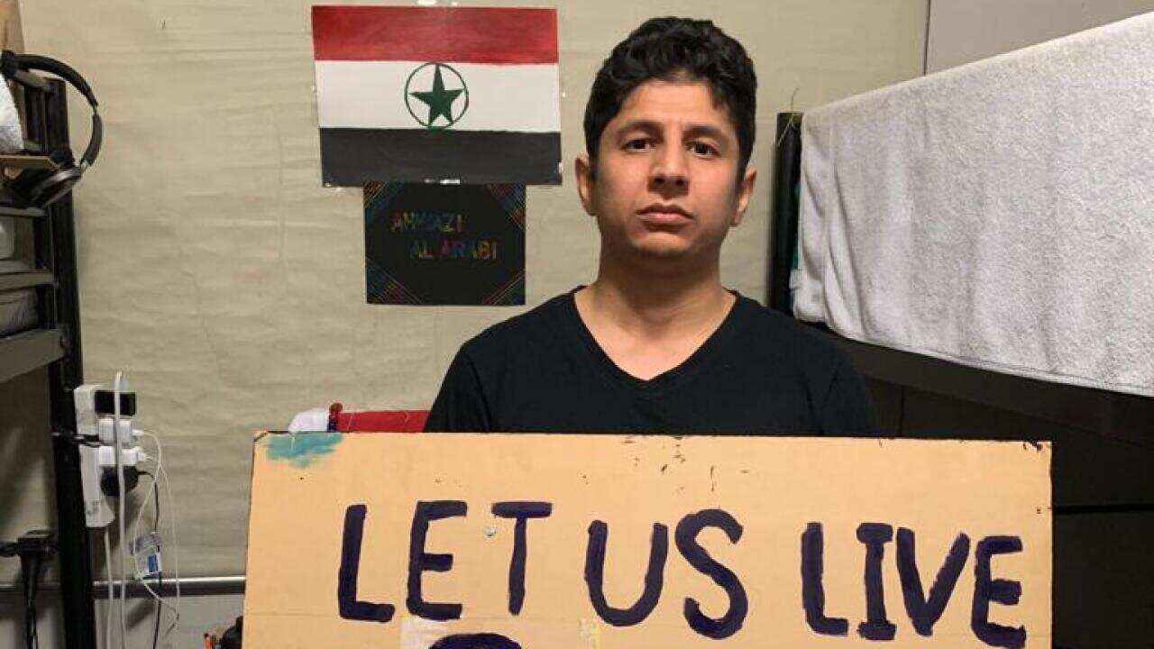 Loghman Sawari has been in detention for eight years