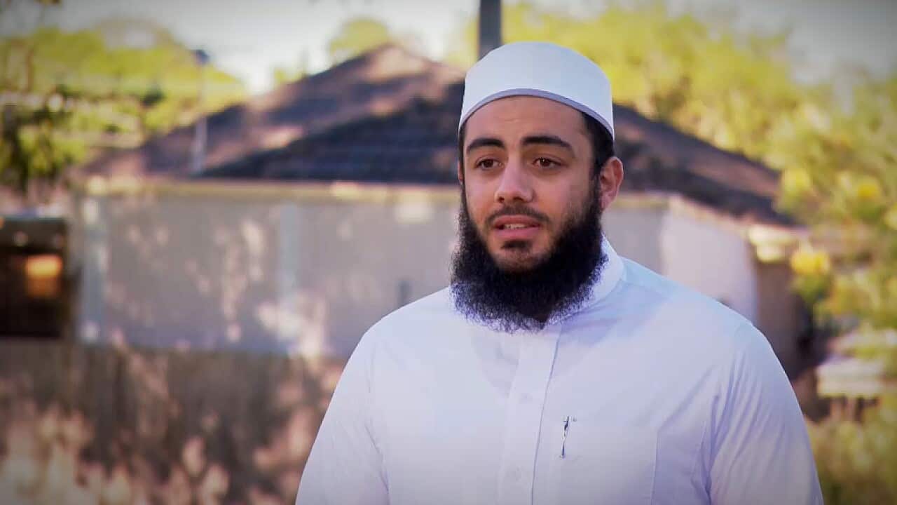Sydney imam Ibrahim Dadoun received social media backlash after getting vaccinated