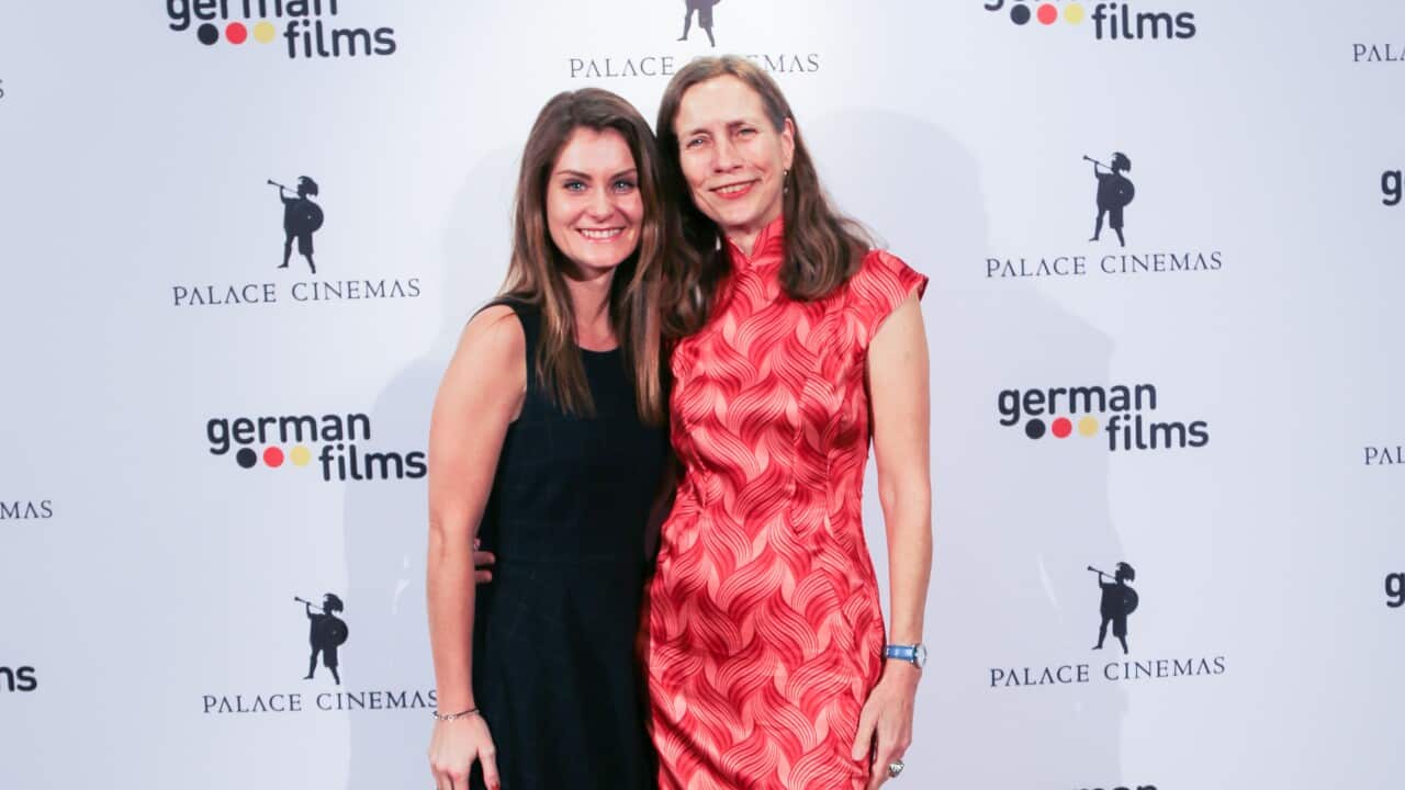 Bettina Kinski, Kuratorin und Mariette Riessenbeek von German Films