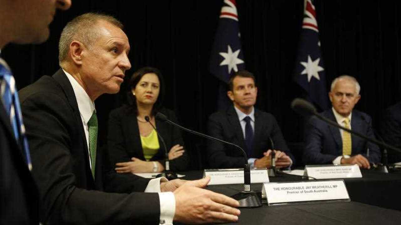 State and territory ministers at COAG in Sydney