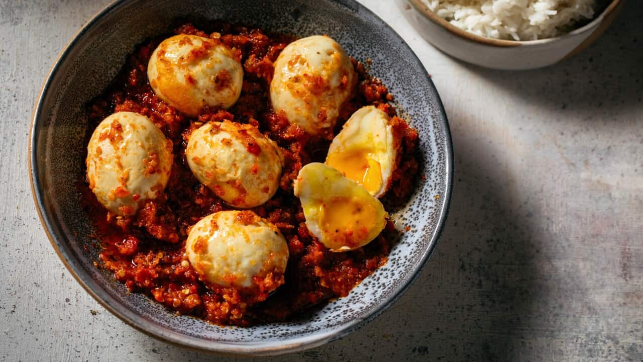 Egg sambal (Sambal telur)