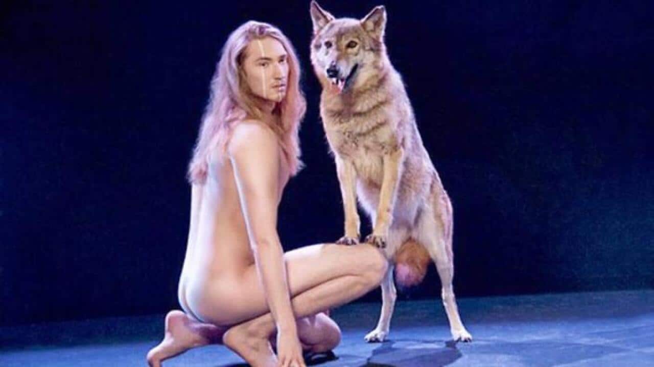 Belarus's 2016 Eurovision entrant IVAN aka Alexandr Ivanov wants to perform naked onstage with live wolves.