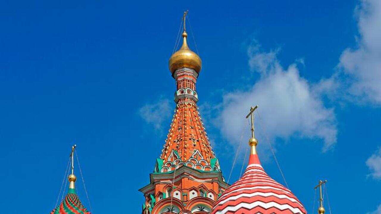 Saint Basil Cathedral, Red Square, Moscow, Russia