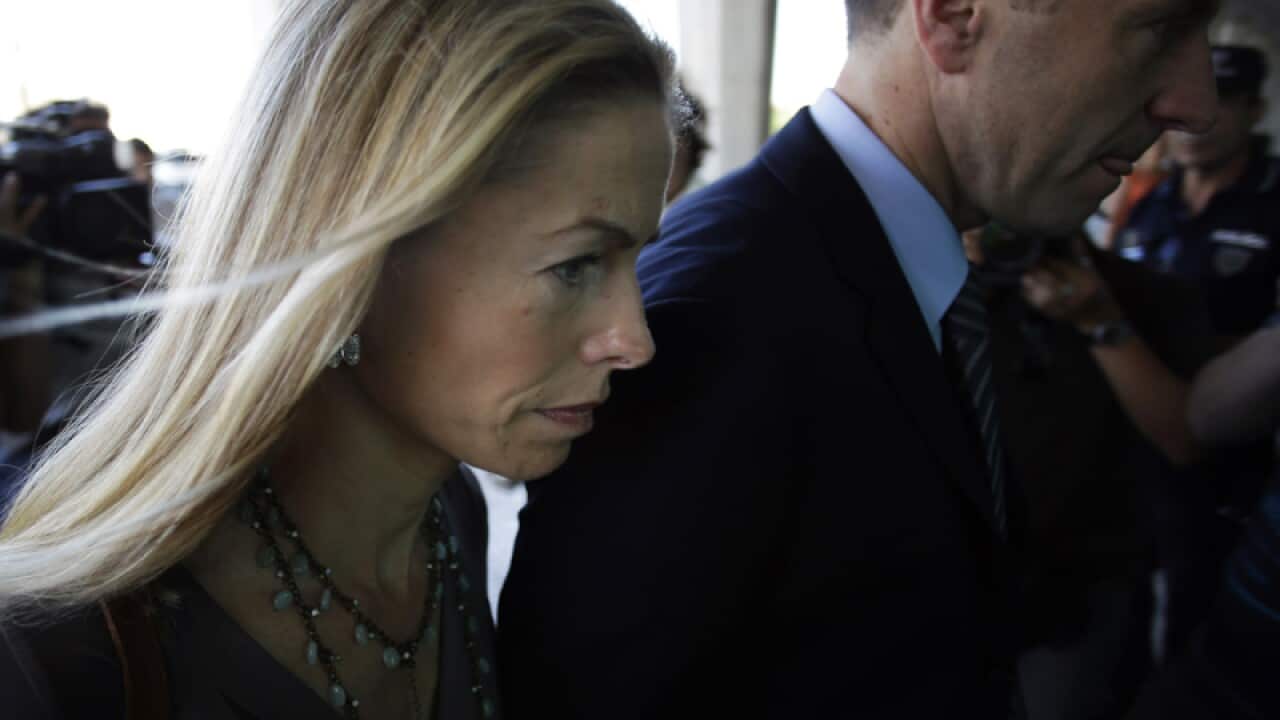 Kate, left, and Gerry McCann