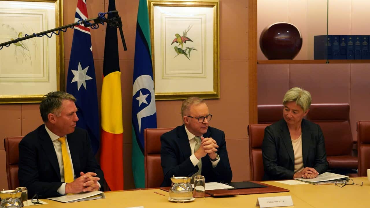 ANTHONY ALBANESE CABINET MEETING