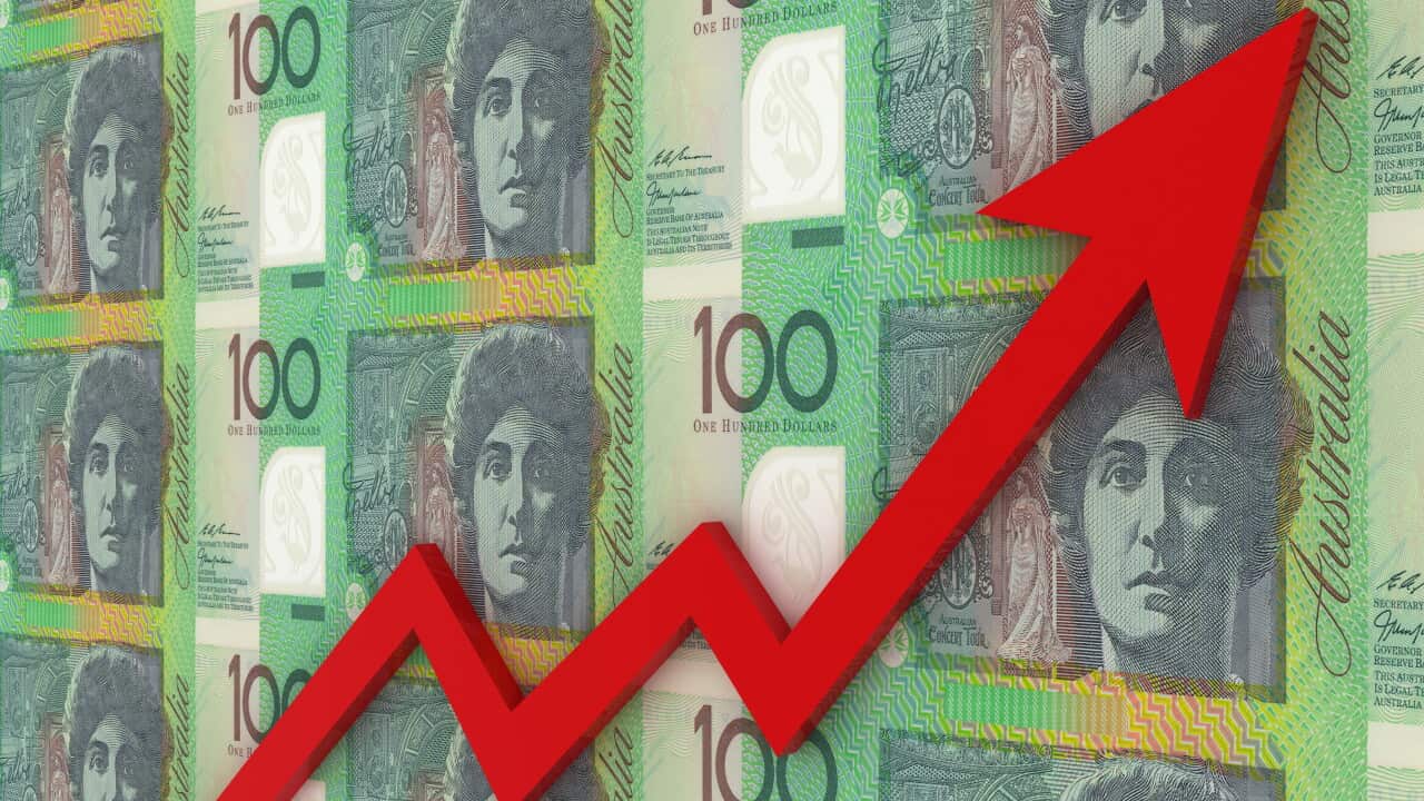 Australian dollar money growth chart graph investment