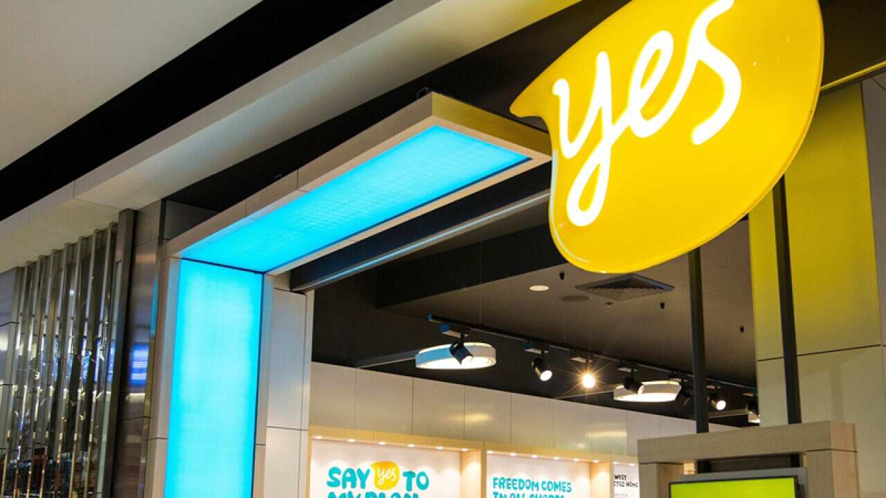 An Optus store in Sydney