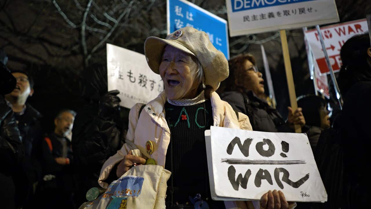 Japan military reform bills