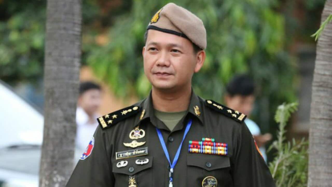 PM Hun Sen's eldest son Hun Manet