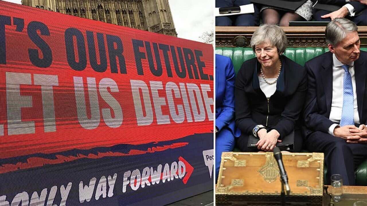 EU agrees to extend Brexit date.