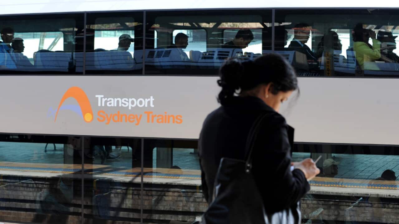 A Transport Sydney train