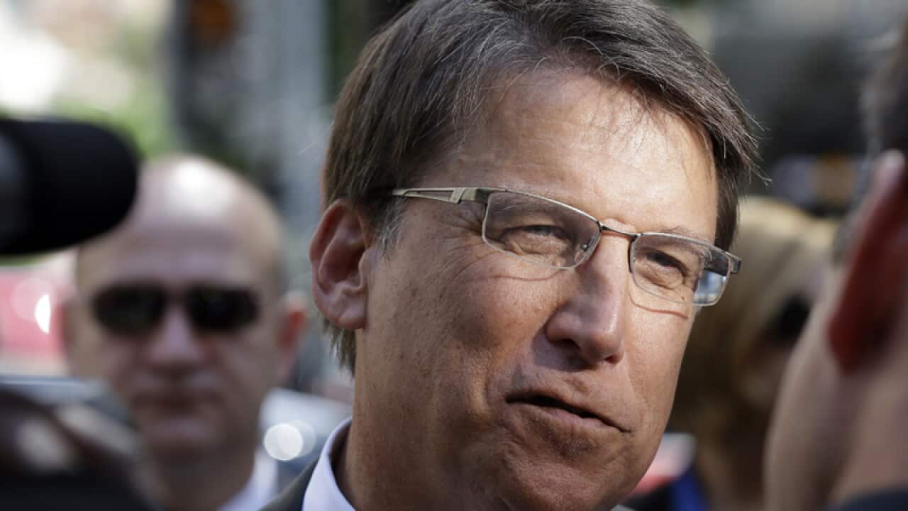 North Carolina Gov. Pat McCrory