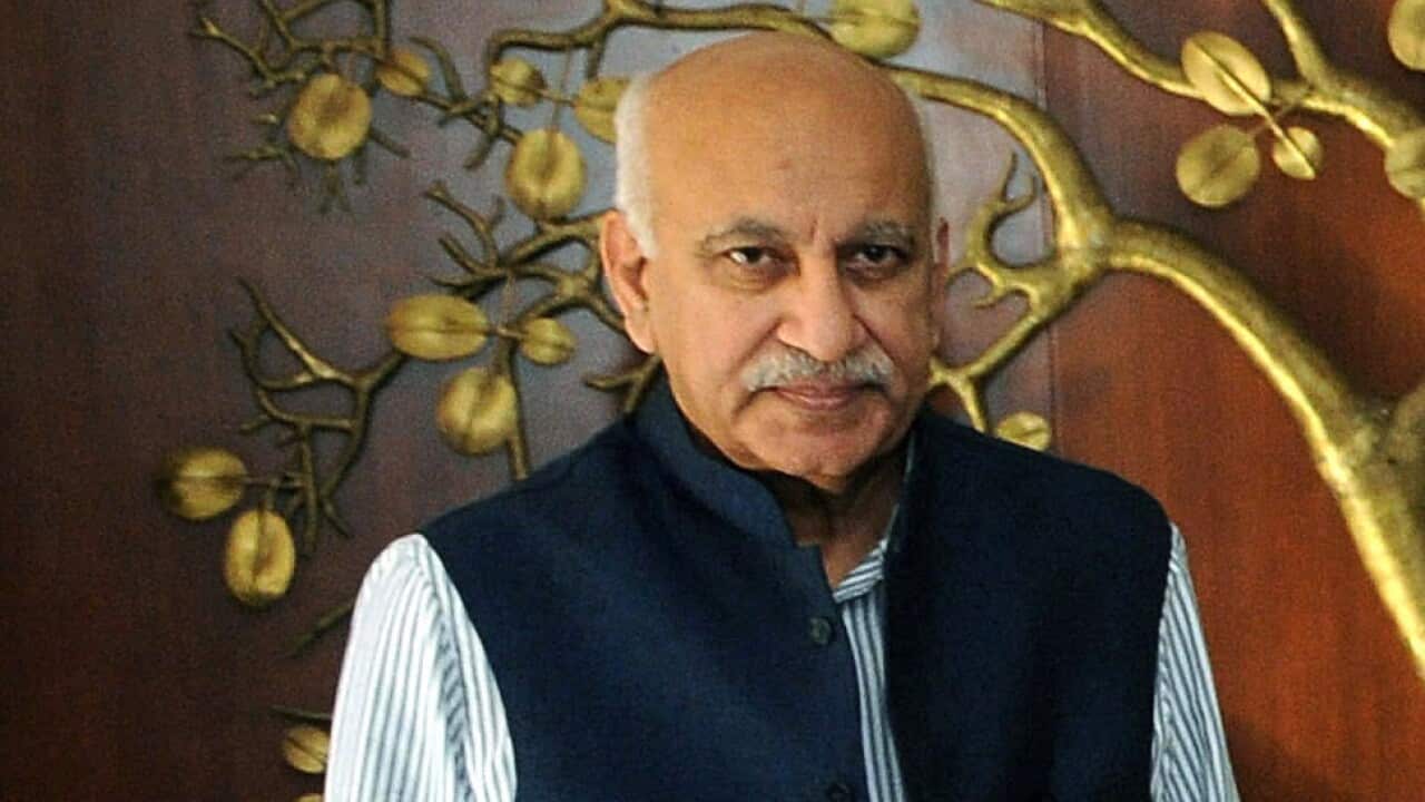 File photo, Indian Minister of State MJ Akbar