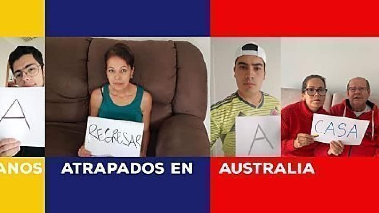 colombianos varados en Australia