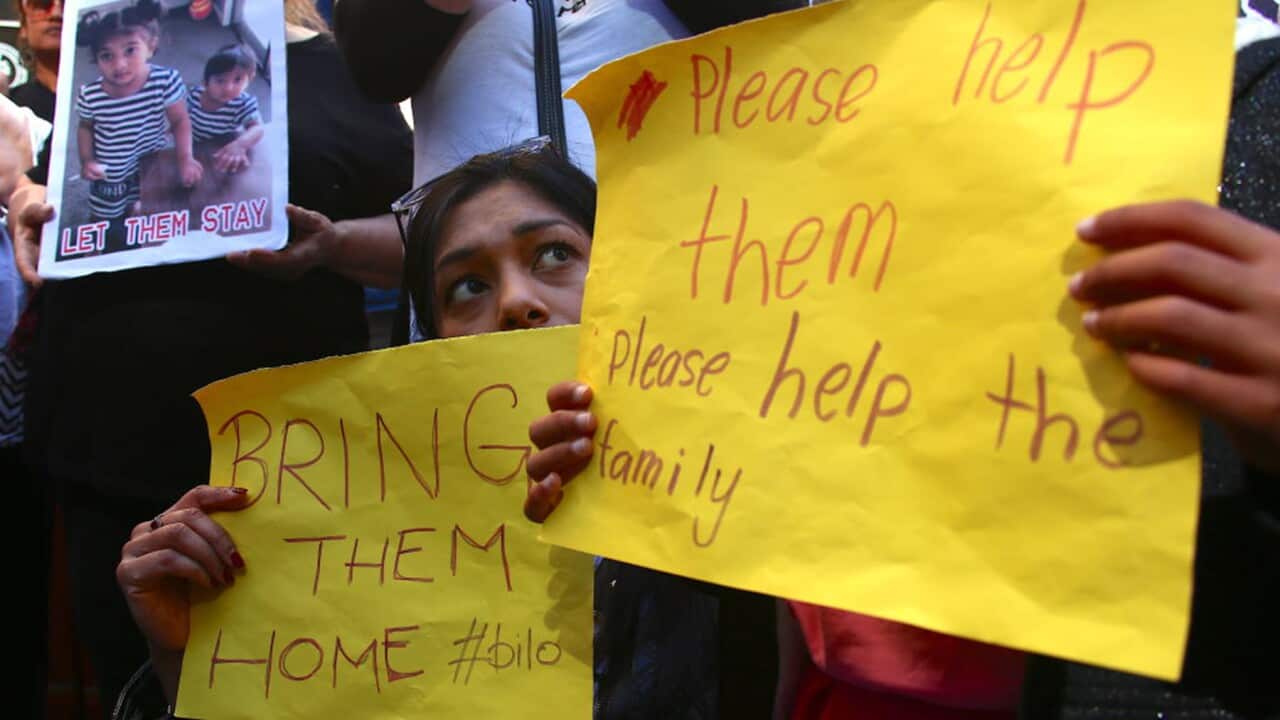 Australians rally in support of the Tamil family