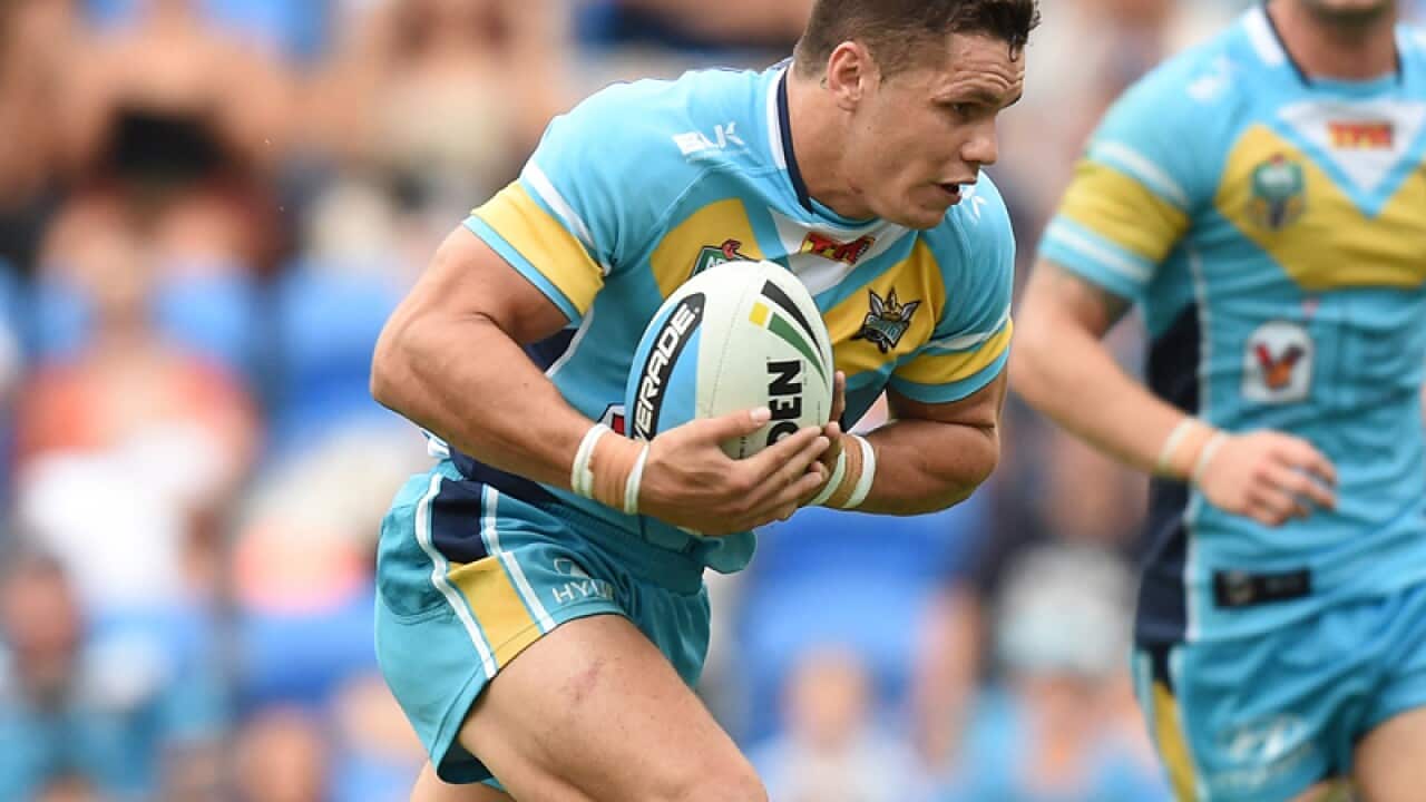 Titans player James Roberts.
