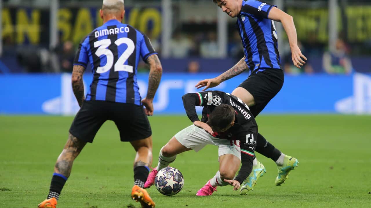 Italy: Semifinal - Inter - FC Internazionale vs AC Milan - Uefa Champions League