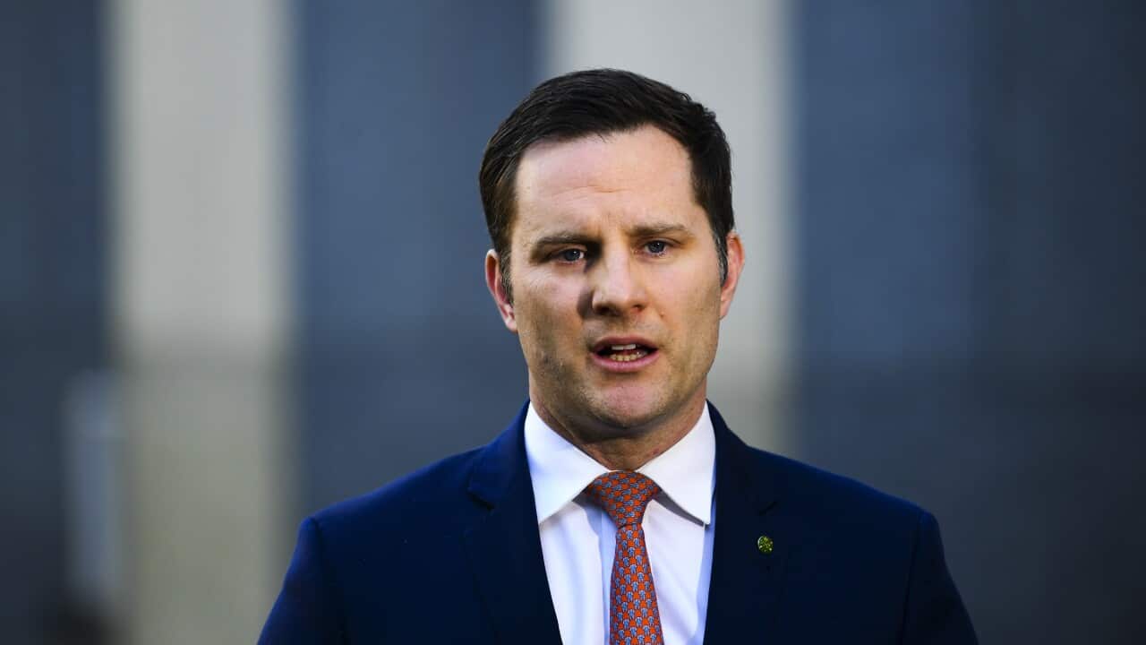 Immigration Minister Alex Hawke says the government is using "every lever" available to ensure the safety of Afghans who assisted the ADF.