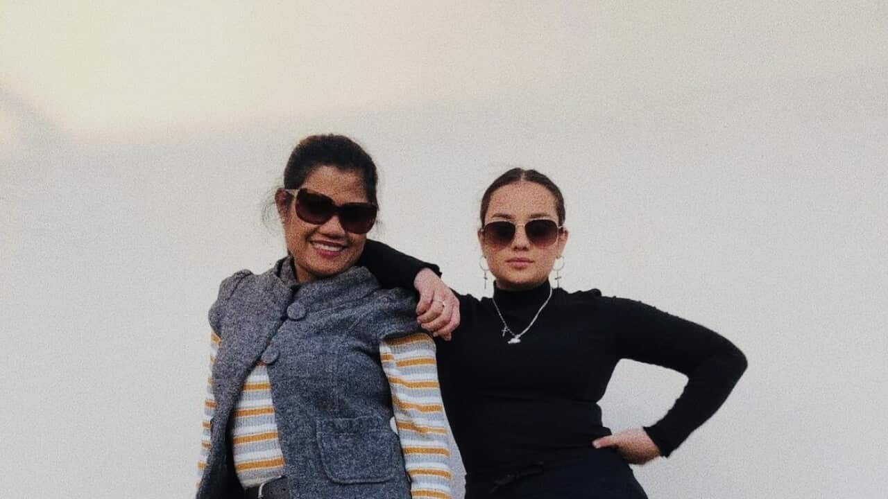 TikTok influencer Angelikurr with Pinay Mum Janet