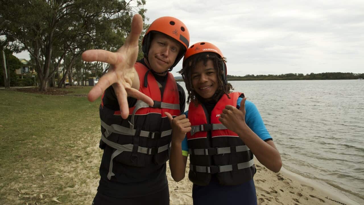 The boys from 'Bushwhacked!'