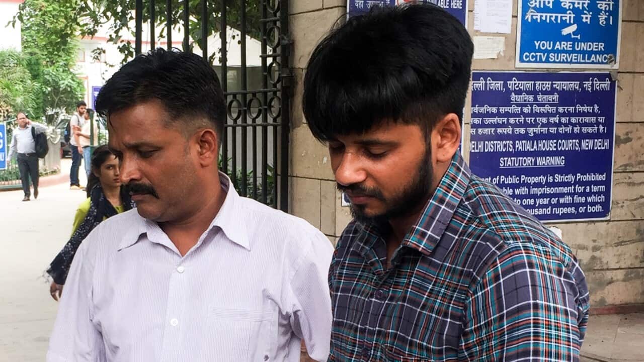 Puneet Puneet is seen outside a court in Delhi, India, Monday, July 15, 2019. Puneet was a 19-year-old learner driver when he killed student Dean Hofstee in Melbourne in 2008.