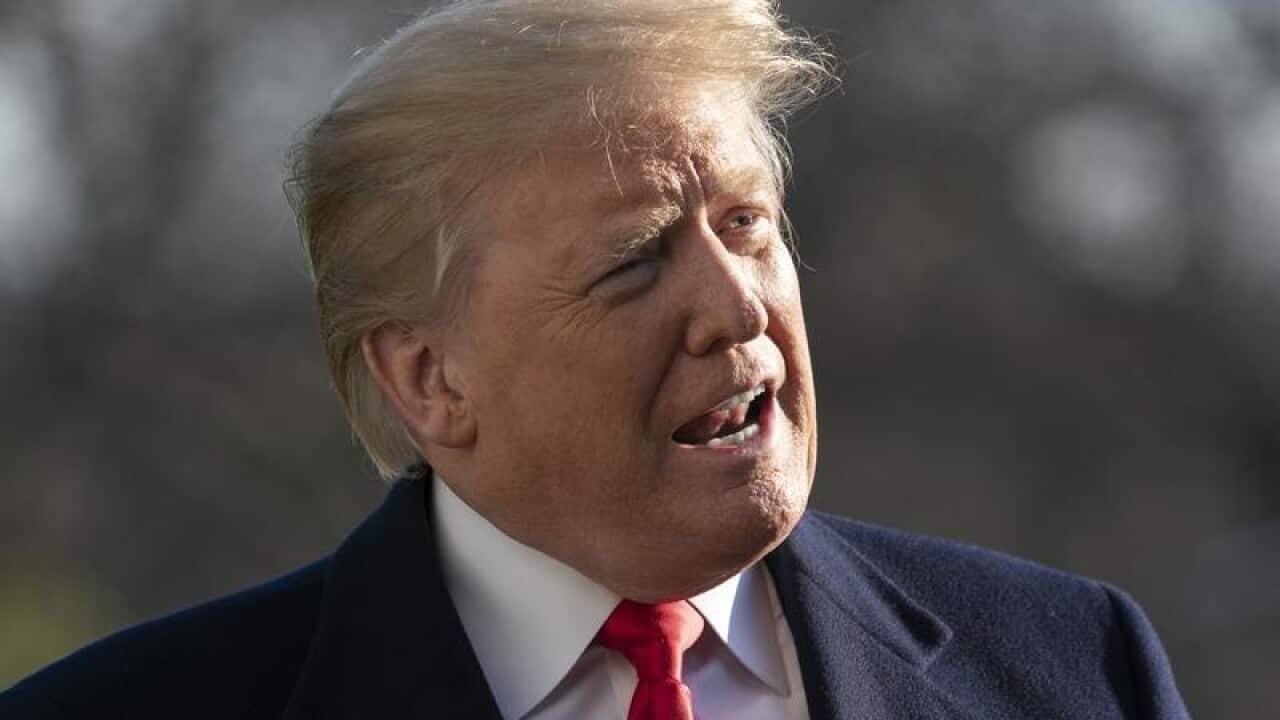A file image of President Trump