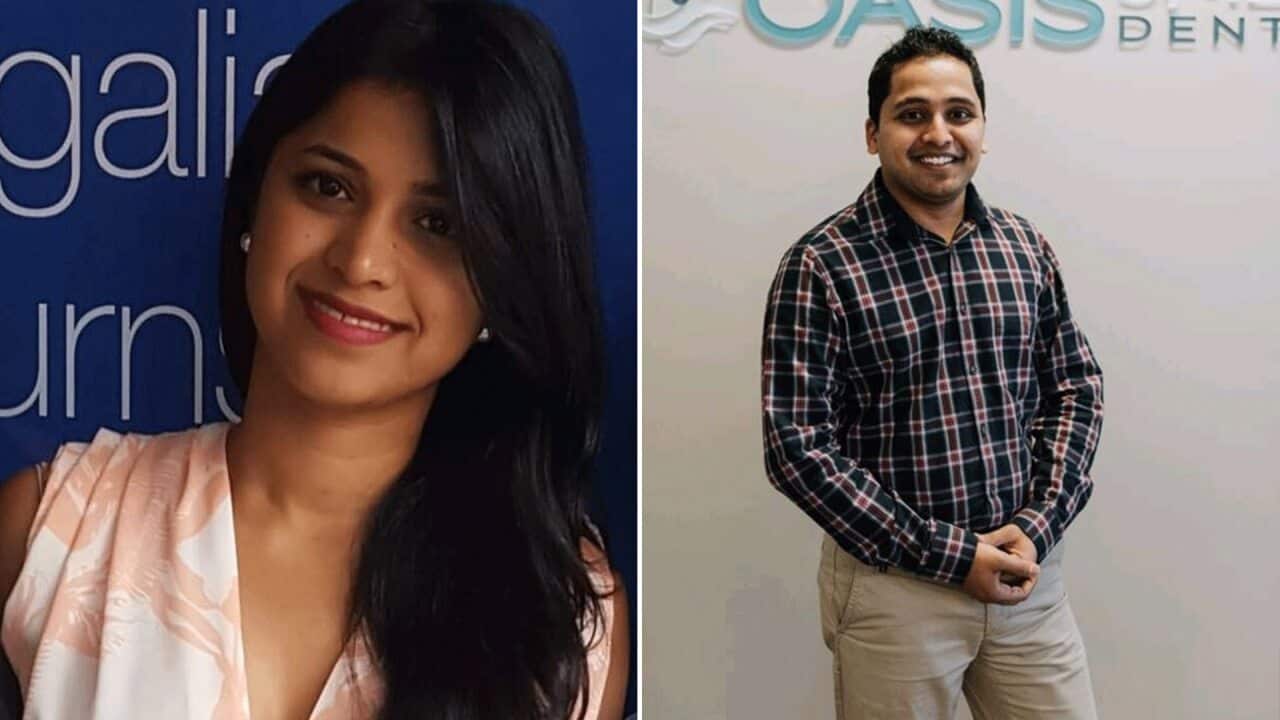 Preethi Reddy and Harsh Narde.