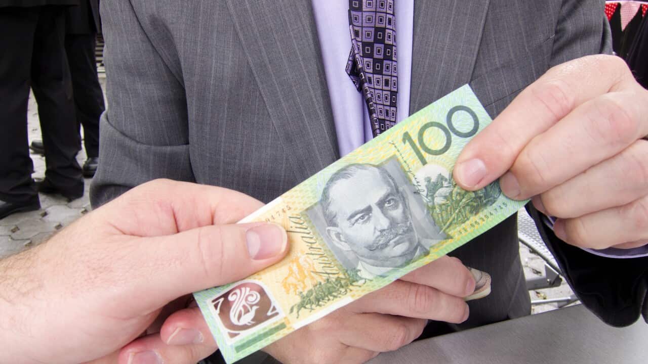 One hundred Australian dollars