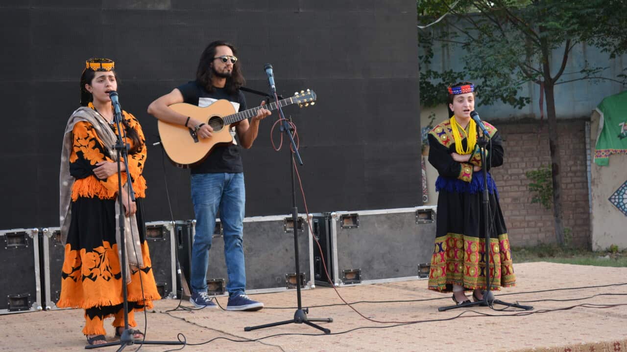 Kalash folk singers