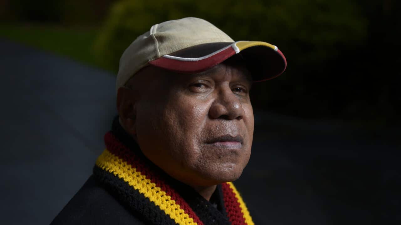 Australian musician Archie Roach poses for photographs in Melbourne, Thursday, June 4, 2015.