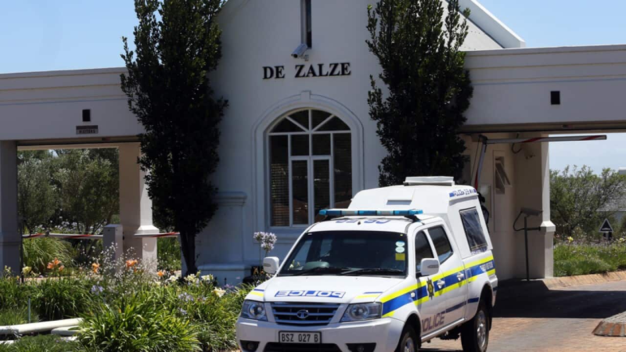 The De Zalze housing estate in Stellenbosch, SA.