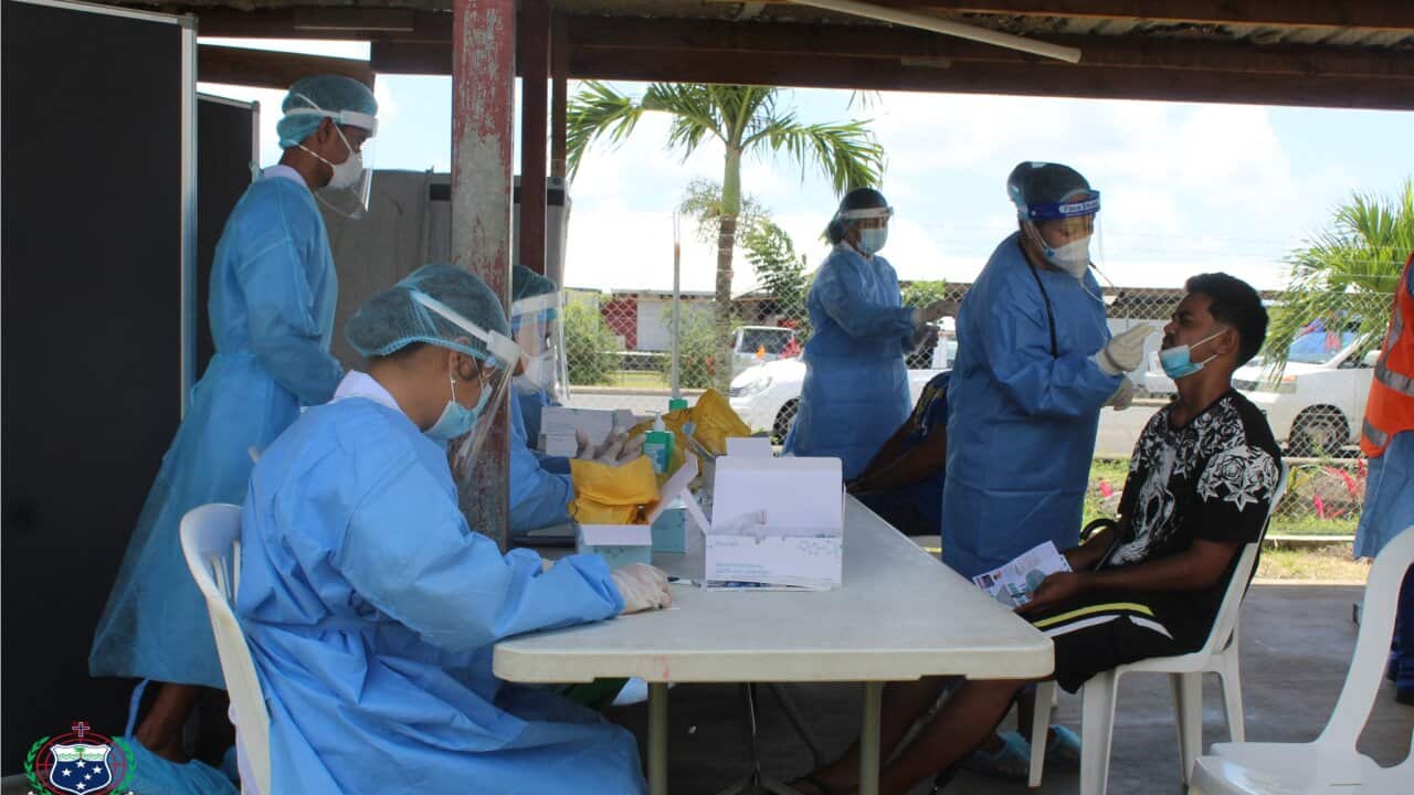 Su'ega KOVITI-19 i Samoa.